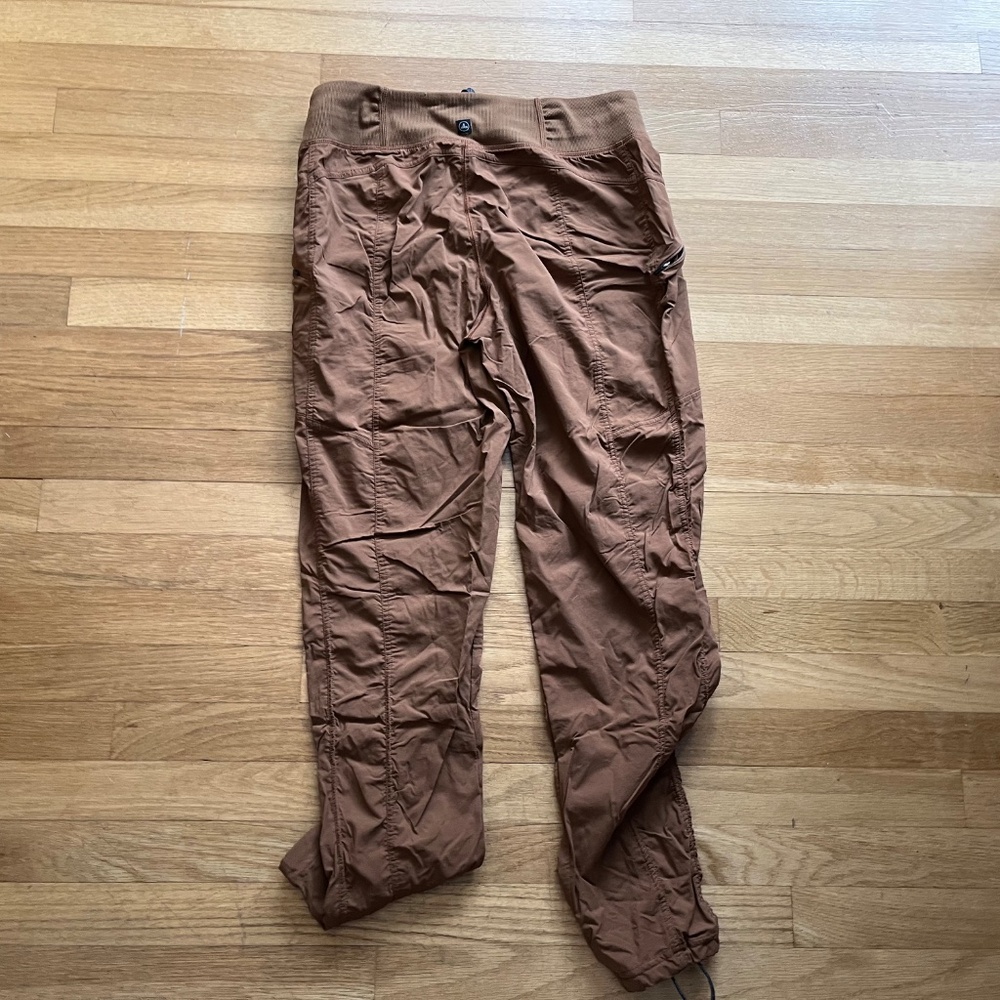 prAna Koen Regular Fit Hiking Capri Brown Women’s Medium - Picture 6 of 6